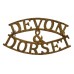 Devonshire & Dorset Regiment (DEVON/&/DORSET) Shoulder Title