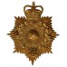 Royal Marines Band Portsmouth Division Helmet Plate - Queen's Crown