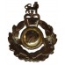 Royal Marines Anodised (Staybrite) Cap Badge - Queen's Crown