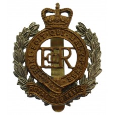 EIIR Royal Engineers Bi-Metal Cap Badge