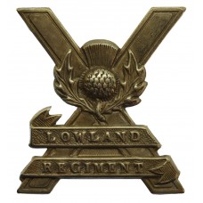 Lowland Regiment Cap Badge