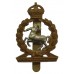 Royal Army Veterinary Corps (R.A.V.C.) Bi-Metal Cap Badge - King's Crown