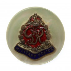 George VI Corps of Military Police Mother of Pearl Sweetheart Brooch