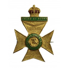 King's Royal Rifle Corps (K.R.R.C.) Enamelled Sweetheart Brooch -