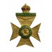 King's Royal Rifle Corps (K.R.R.C.) Enamelled Sweetheart Brooch - King's Crown