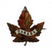 Canadian Canada Enamelled Maple Leaf Sweetheart Brooch