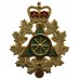Canadian Forces Civilian Driver Branch Cap Badge - Queen's Crown