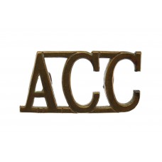 Army Catering Corps (ACC) Shoulder Title