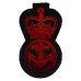 Royal Navy Artificer Apprentice Cloth Cap Badge - Queen's Crown