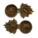 Pair of Royal Dublin Fusiliers Collar Badges