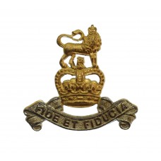 Royal Army Pay Corps (R.A.P.C.) Officer's Dress Collar Badge - Queen's Crown