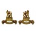 Pair of Royal Army Pay Corps (R.A.P.C.) Collar Badges - King's Crown