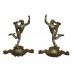 Pair of Royal Corps of Signals Officer's Collar Badges