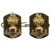 Pair of Royal Engineers Anodised (Staybrite) Collar Badges