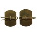 Pair of Royal Engineers Anodised (Staybrite) Collar Badges