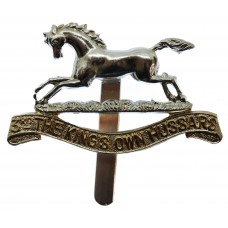 3rd The King's Own Hussars Anodised (Staybrite) Cap Badge
