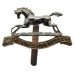 3rd The King's Own Hussars Anodised (Staybrite) Cap Badge