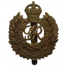 George VI Royal Engineers Cap Badge