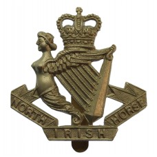 North Irish Horse Cap Badge - Queen's Crown