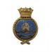 Royal Naval Mine Watching Service (RNMWS) Enamelled Lapel Pin Badge