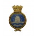 Royal Naval Mine Watching Service (RNMWS) Enamelled Lapel Badge