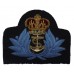 Women's Royal Naval Service (WRNS) Officer's Cap Badge - Queen's Crown