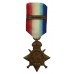  WW1 1914 Mons Star - Pte. W.J. Peacock, 18th Hussars - K.I.A. 9/5/15