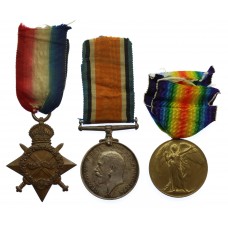 WW1 1914-15 Star Medal Trio - Sjt. H. Shearing, Royal Engineers