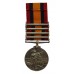 Queen's South Africa Medal (4 Clasps - Cape Colony, Orange Free State, Transvaal, South Africa 1901) - Tpr. F. Gargate, Commander in Chief's Bodyguard