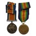 WW1 British War & Victory Medal Pair - Pte. J. Rodgers, West Yorkshire Regiment