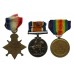 WW1 1914 Mons Star Medal Trio - Dvr. T. Beaumont, Royal Engineers