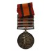Queen's South Africa Medal (Clasps - Cape Colony, Orange Free State, Johannesburg, Diamond Hill) - Pte. E. Caswell, 6th Dragoons