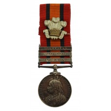 Queen's South Africa Medal (Clasps - Cape Colony, Orange Free State, Transvaal) - Tpr. W.J. McGee, Prince of Wales's Light Horse