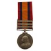 Queen's South Africa Medal (Clasps - Defence of Ladysmith, Laing's Nek, Belfast) - Pte. G. Leach, 2nd Bn. Rifle Brigade