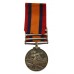 Queen's South Africa Medal (Clasps - Defence of Ladysmith, Laing's Nek, Belfast) - Pte. G. Leach, 2nd Bn. Rifle Brigade