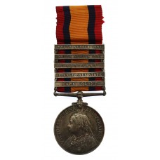 Queen's South Africa Medal (Clasps - Cape Colony, Orange Free Sta