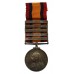 Queen's South Africa Medal (Clasps - Cape Colony, Orange Free State, Transvaal, South Africa 1901, South Africa 1902) - Pte. J. Hoole, 3rd Dragoon Guards