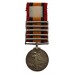 Queen's South Africa Medal (Clasps - Cape Colony, Orange Free State, Transvaal, South Africa 1901, South Africa 1902) - Pte. J. Hoole, 3rd Dragoon Guards