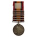 Queen's South Africa Medal (Clasps - Cape Colony, Orange Free State, Transvaal, South Africa 1901, South Africa 1902) - Pte. J. Hoole, 3rd Dragoon Guards