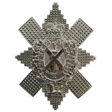 Black Watch (The Royal Highlanders) Anodised (Staybrite) Cap Badge