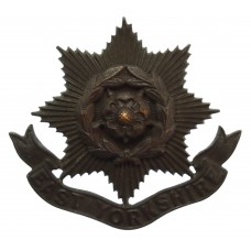 East Yorkshire Regiment Officer's Service Dress Cap Badge