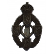 Royal Electrical & Mechanical Engineers (R.E.M.E.) WW2 Plastic Economy Cap Badge