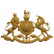Life Guards Officer's Gilt Pouch Badge - Queen's Crown
