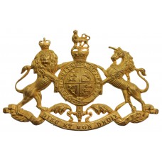 Life Guards Officer's Gilt Pouch Badge - Queen's Crown