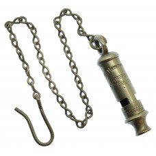 Metropolitan Police 'The Metropolitan' Patent Whistle & Chain.