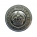 Canadian Vancouver Police Force Chrome Button - King's Crown (23mm)