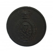 Victorian Royal Irish Constabulary Black Button (25mm)