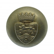 Maidstone Borough Police White Metal Coat of Arms Button (24mm)