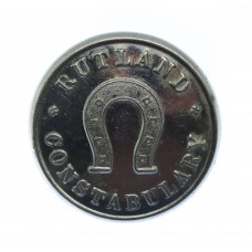 Rutland County Constabulary Chrome Button (26mm)