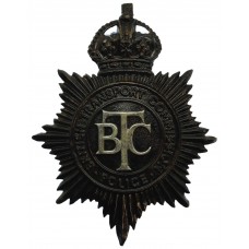 British Transport Commission (B.T.C.) Police Helmet Plate - King'